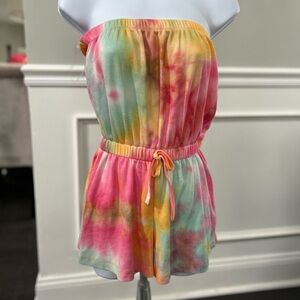 Strapless romper brand new